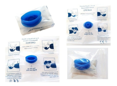 Mascarilla RCP desechable: Barrera de Protección para Reanimación Boca a Boca