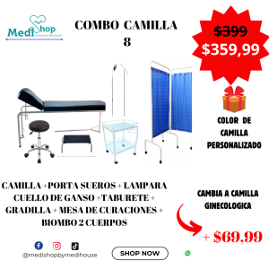 Combo de consultorio 8