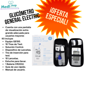 GLUCOMETRO GENERAL ELECTRIC  Ge100/Tw