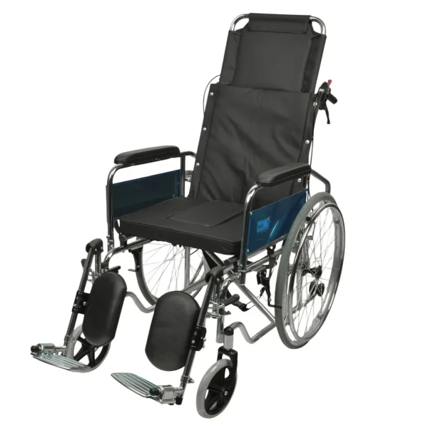 SILLA DE RUEDAS TIPO CAMILLA CON INODORO MEDIC LIFE