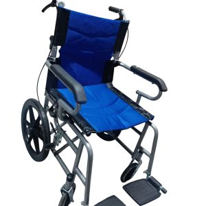 SILLA DE RUEDAS DE TRANSPORTE ACERO