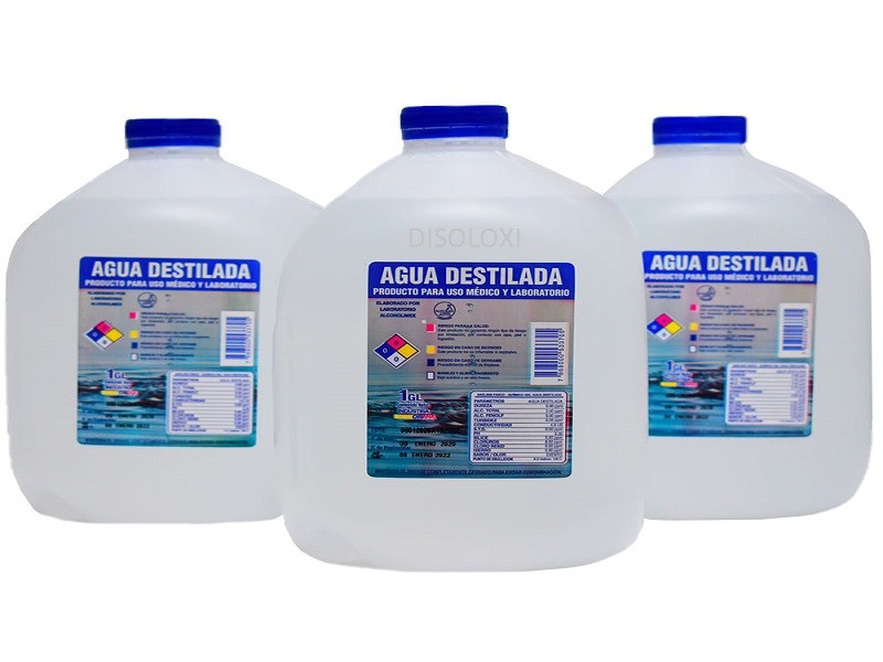 AGUA DESTILADA GALON