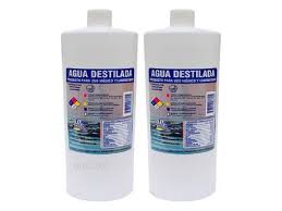AGUA DESTILADA 1 LITRO