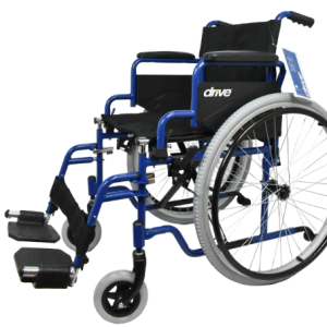 SILLA DE RUEDAS DRIVE BLUE STREAK PIES FIJOS LLANTA DE BICICLETA